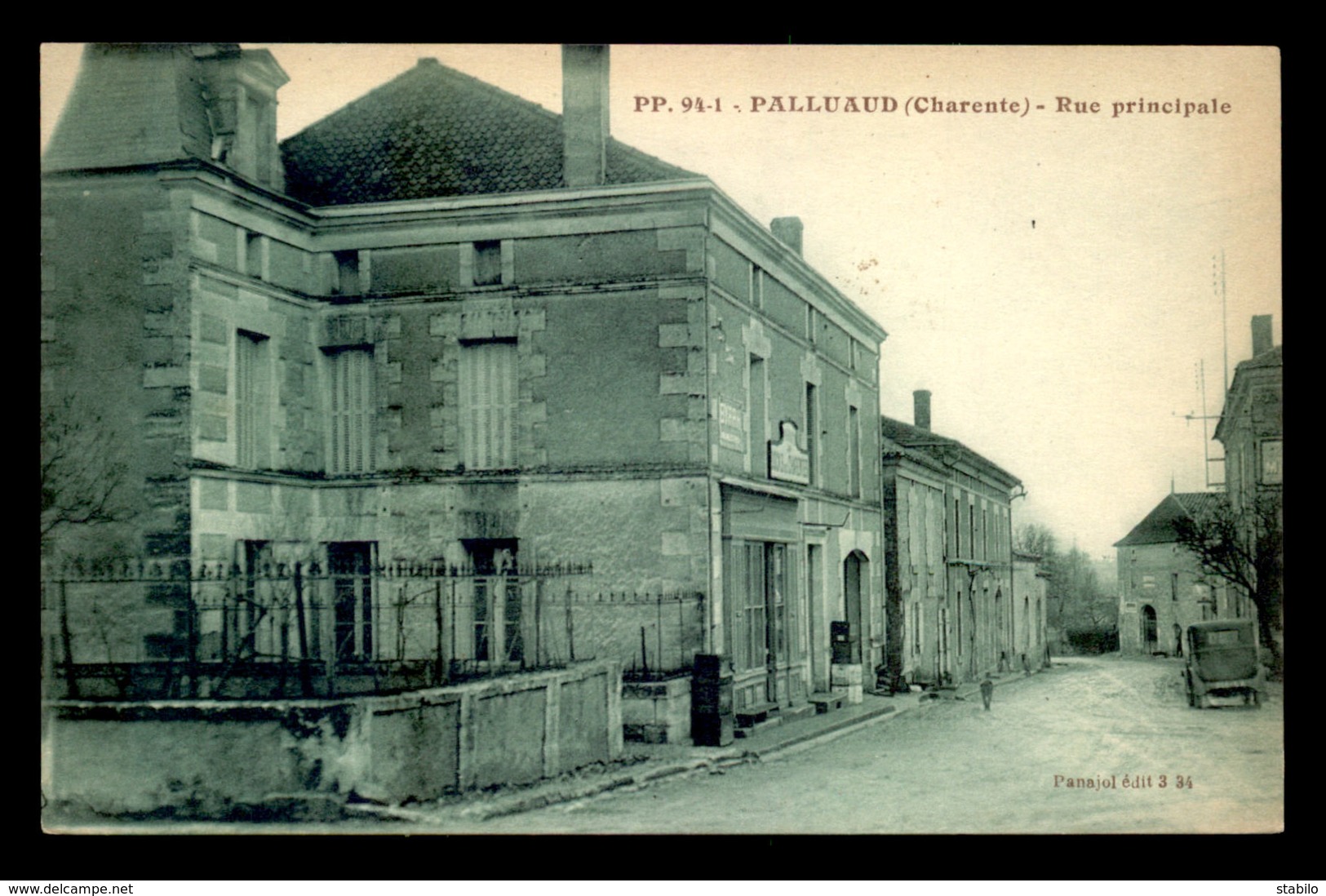 16 - PALLUAUD - RUE PRINCIPALE - Autres & Non Classés