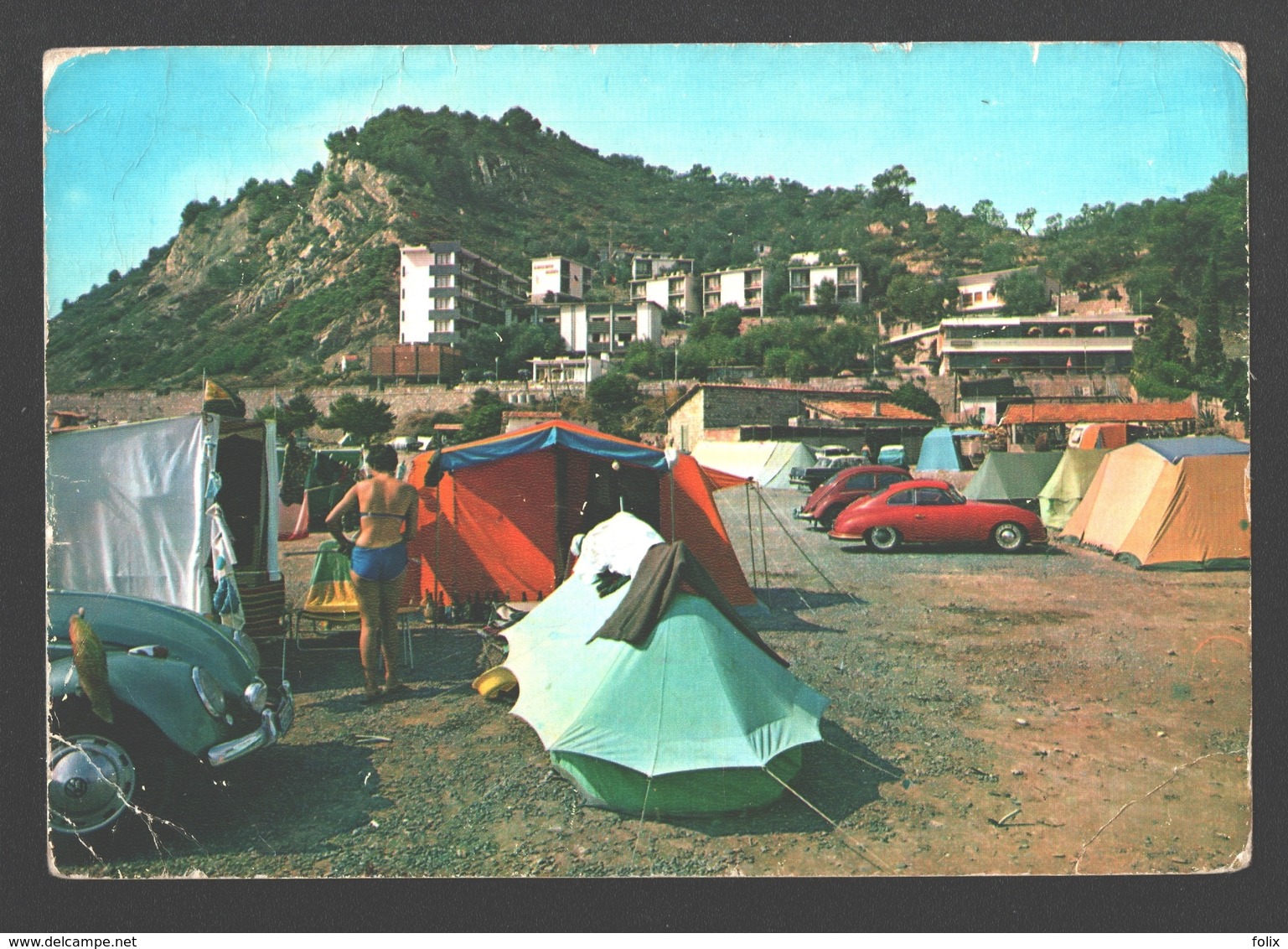 Diano Marina - Motels - Camping - Vintage Car / Auto / Voiture VW Kever / Coccinelle - Porsche - Imperia