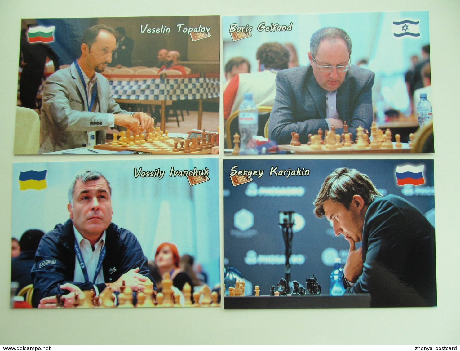 Big Lot. World Chess Players (15PCs) - Schach  - Ajedrez - Echecs - Chess