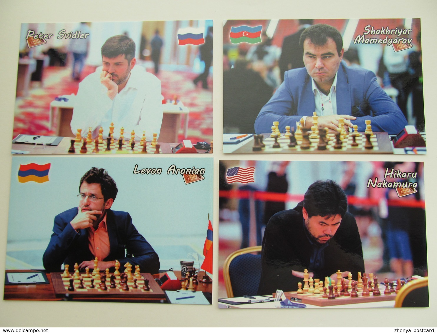 Big Lot. World Chess Players (15PCs) - Schach  - Ajedrez - Echecs - Chess