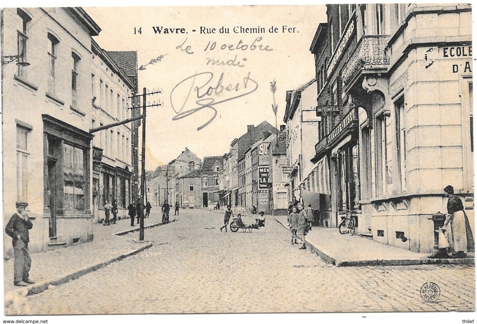 Wavre NA14: Rue Du Chemin De Fer - Wavre