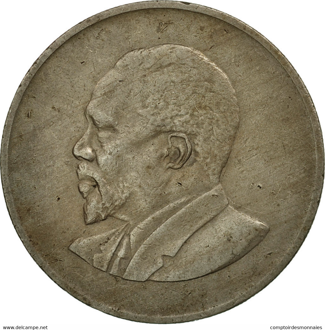 Monnaie, Kenya, Shilling, 1966, TTB, Copper-nickel, KM:5 - Kenya
