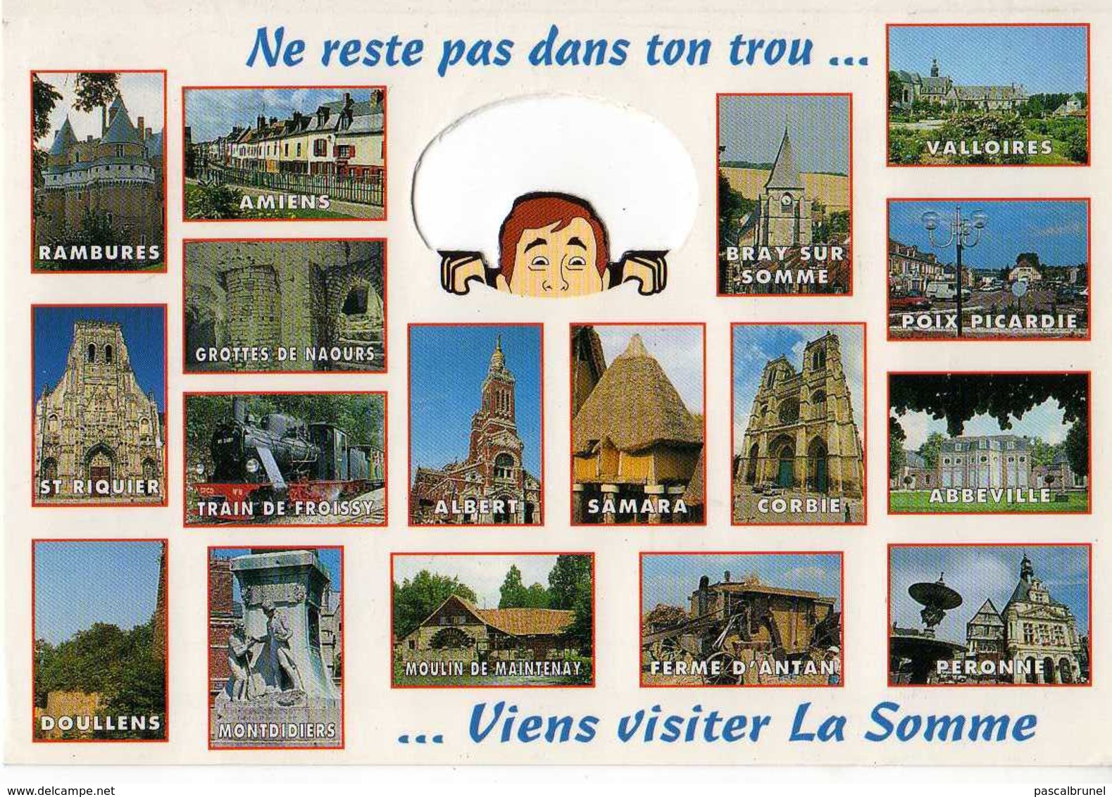 VIENS VISITER LA SOMME - RAMBURES - ST RIQUIER - DOULLENS - AMIENS - ALBERT - CORBIE - VALLOIRES - ABBEVILLE - PERONNE - Other & Unclassified