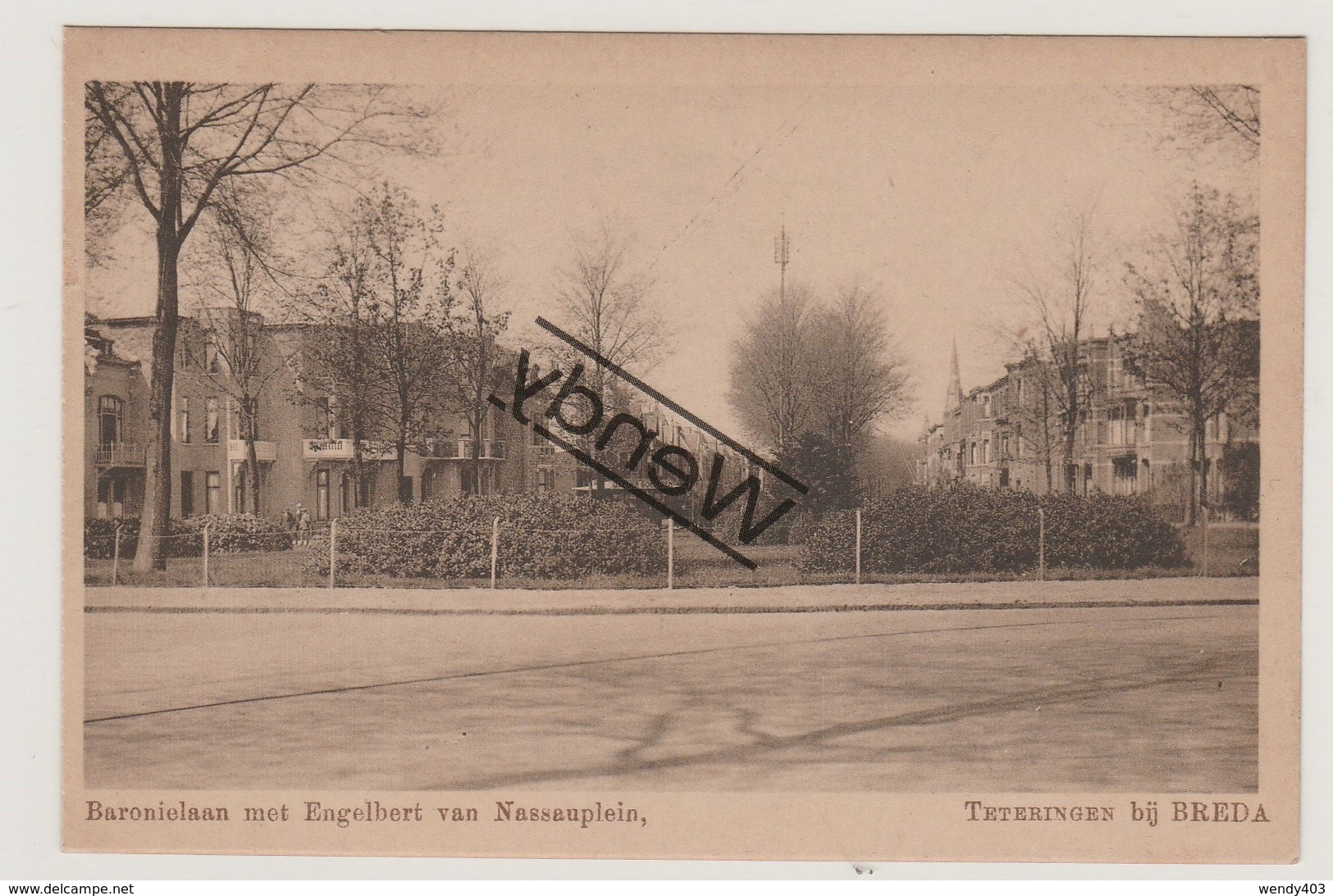 Teteringen Bij Breda - Baronielaan Met Engelbert Van Nassauplein - Breda