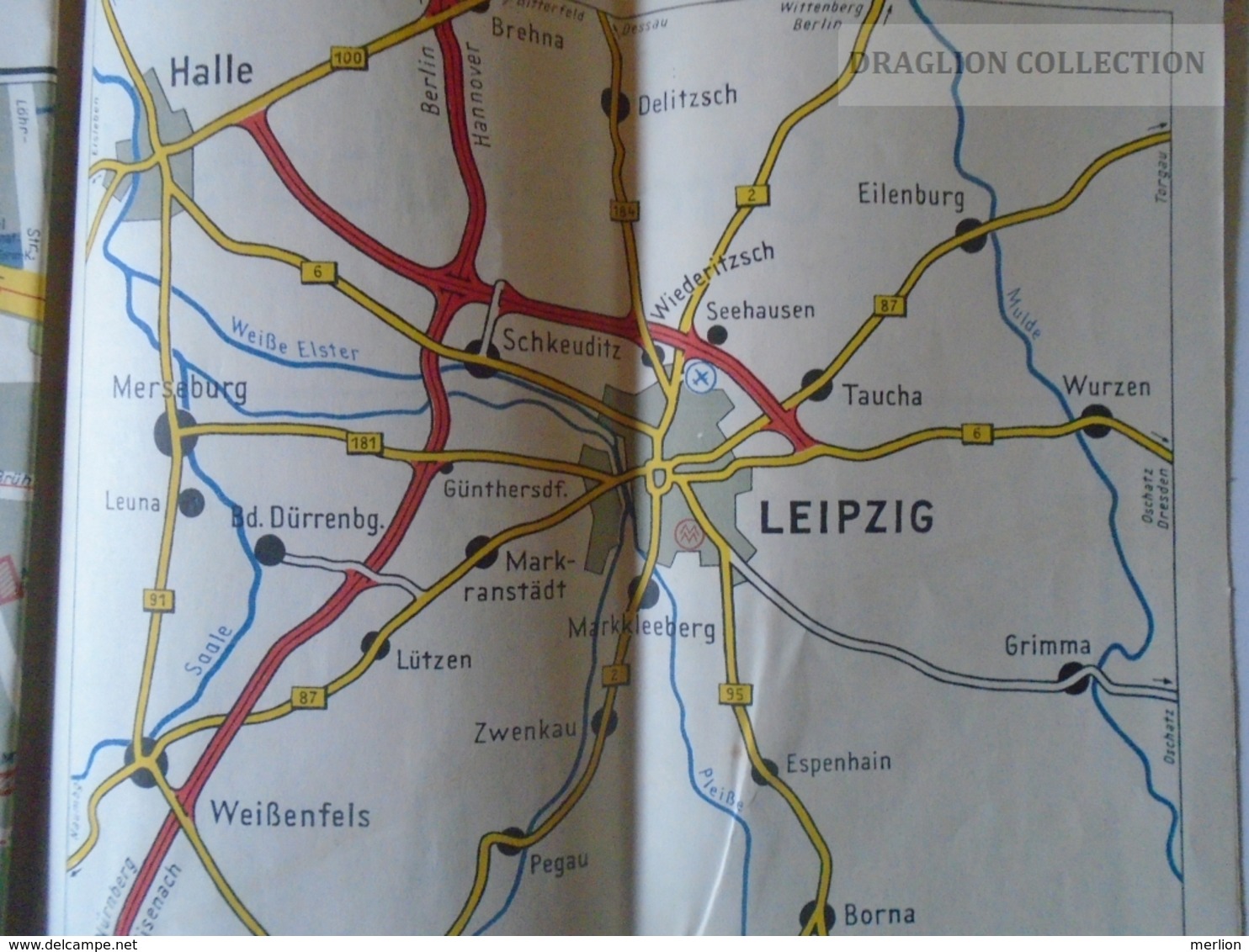 ZA117.11  Straßen- übersichtsplan  Der Messestadt LEIPZIG - Other & Unclassified