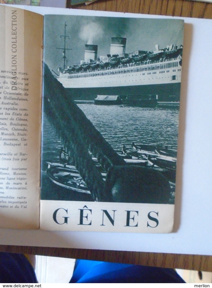 ZA119.8  Tourism Brochure  - Gênes  Genoa Genova - 1936 - Tourism Brochures