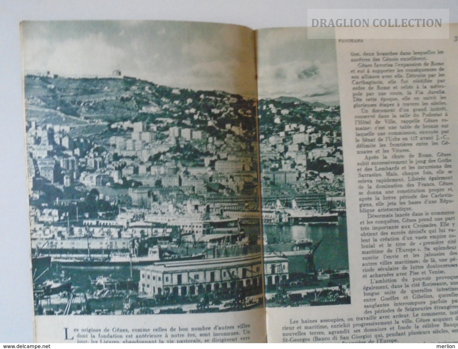 ZA119.8  Tourism Brochure  - Gênes  Genoa Genova - 1936 - Tourism Brochures