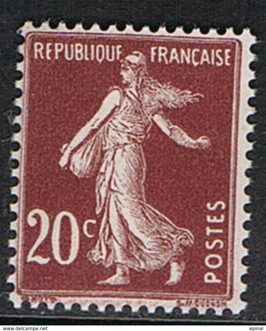 FRANCE : N° 139 ** (Type Semeuse Fond Plein Sans Sol) - PRIX FIXE : 1/3 De La Cote - - 1906-38 Semeuse Camée