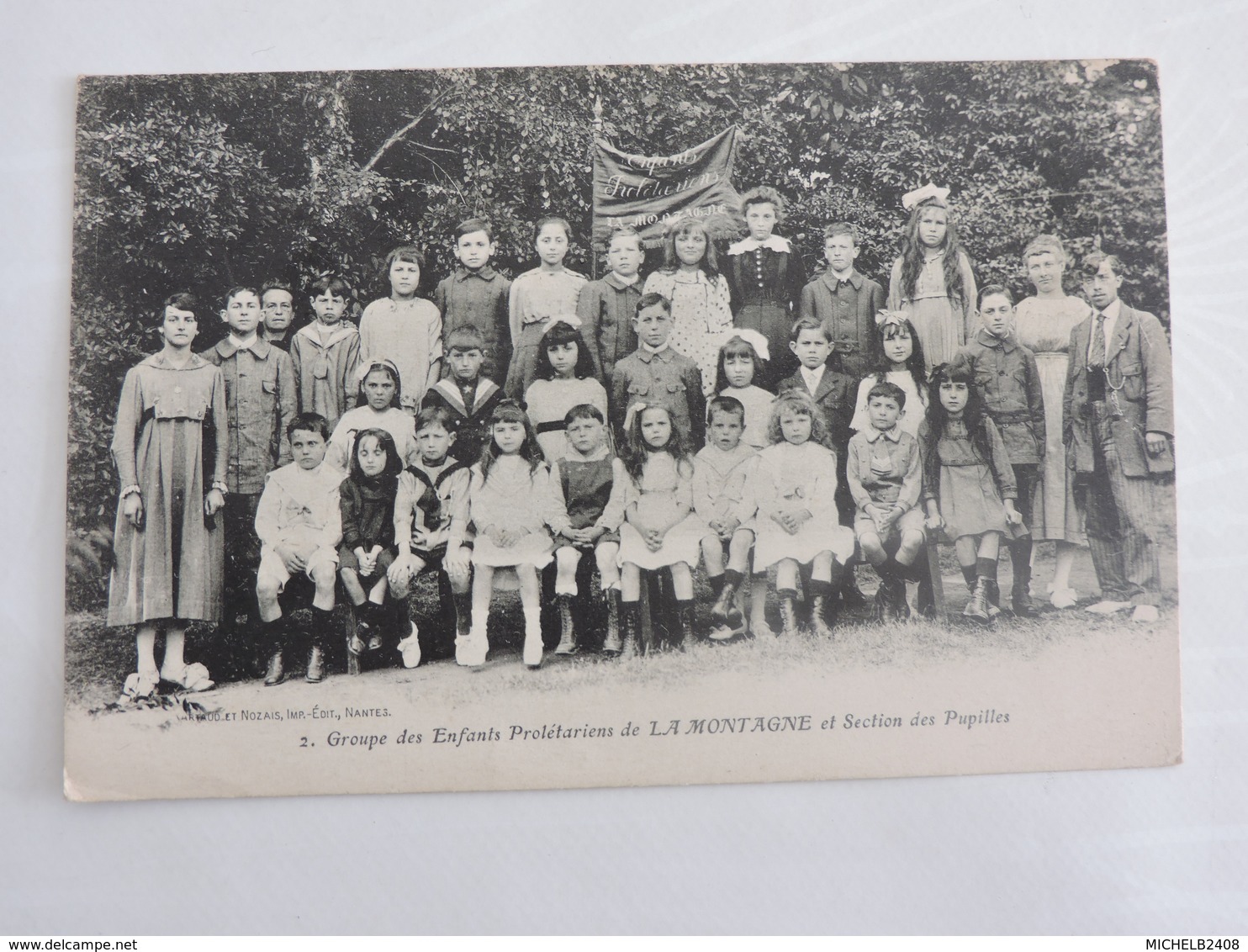 La Montagne - Groupe Des Enfants Prolétariens Et Section Des Pupilles Ref 0529 - La Montagne