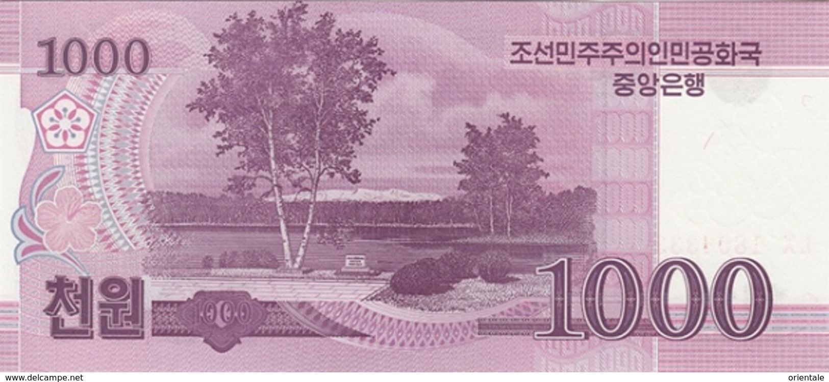 KOREA P. 64a 1000 2008 UNC - Corée Du Nord