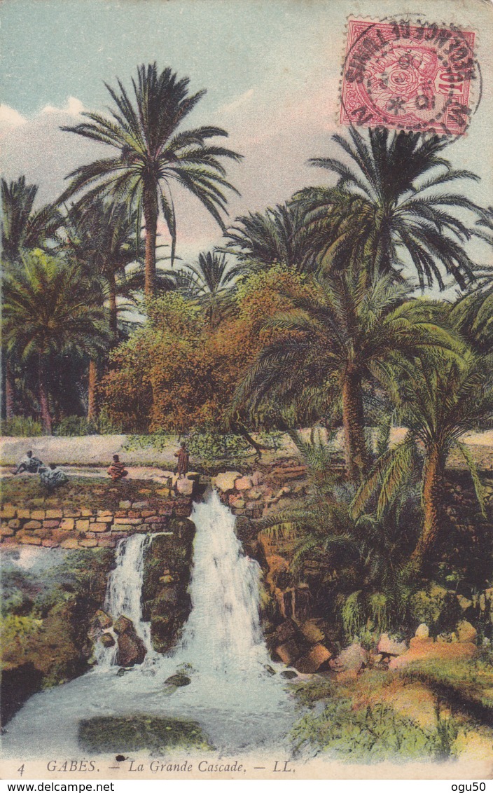 Gabes (Tunisie) - La Grande Cascade - Tunisie