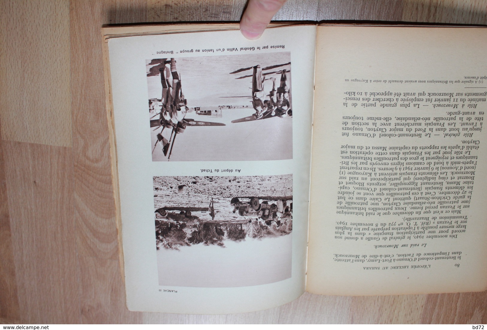 " L' EPOPEE LECLERC AU SAHARA " Par Le Général Ingold - 1945 - Guerre 1939-45