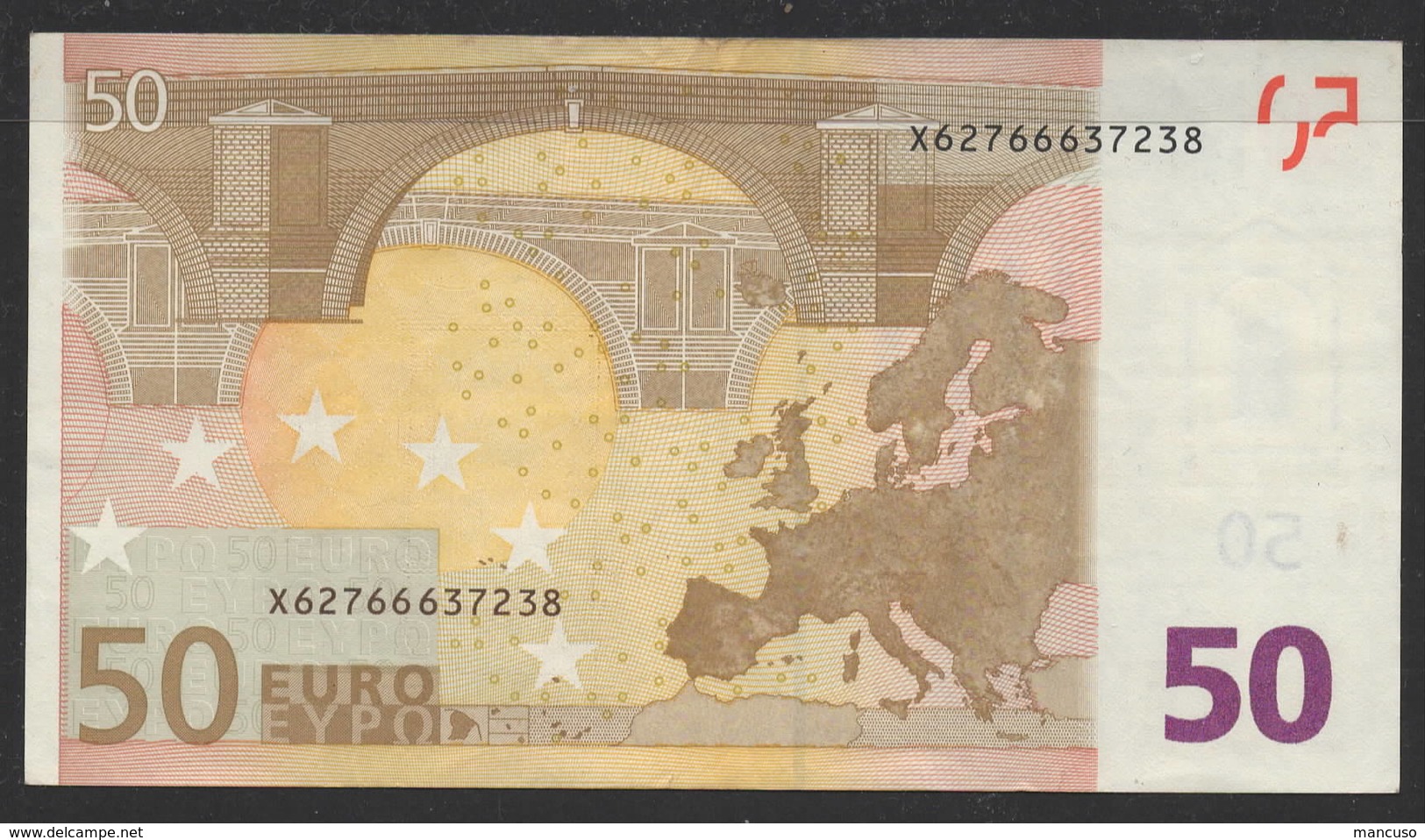 RARE GERMANY X 50 EURO  R035  - TRICHET   CIRCULATED - 50 Euro