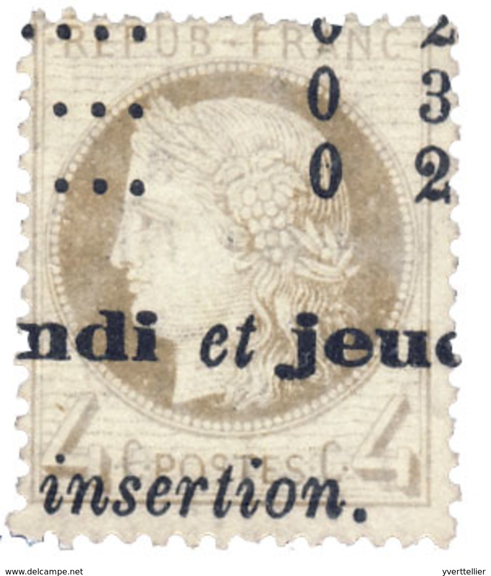 France : N°52 Obl. TB - 1977