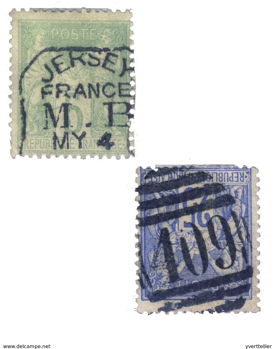 France : N°75 Et N°79 Obl. TB - 1977