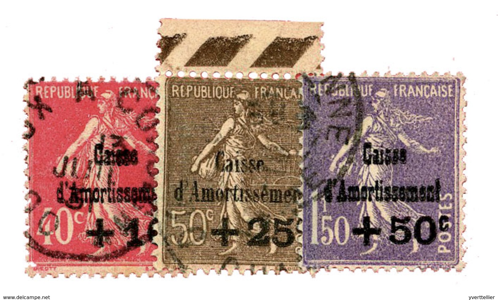 France : N°266/268 Obl. - Altri & Non Classificati