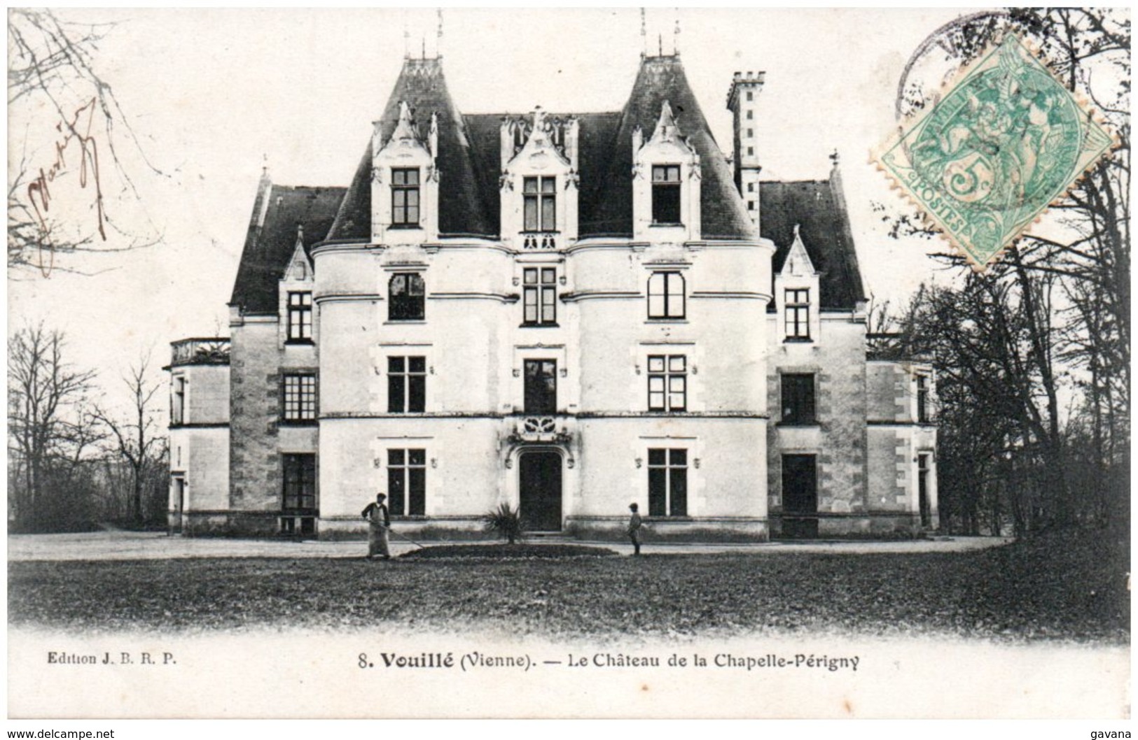 86 VOUILLE - Le Chateau De La Chapelle-Périgny - Vouille