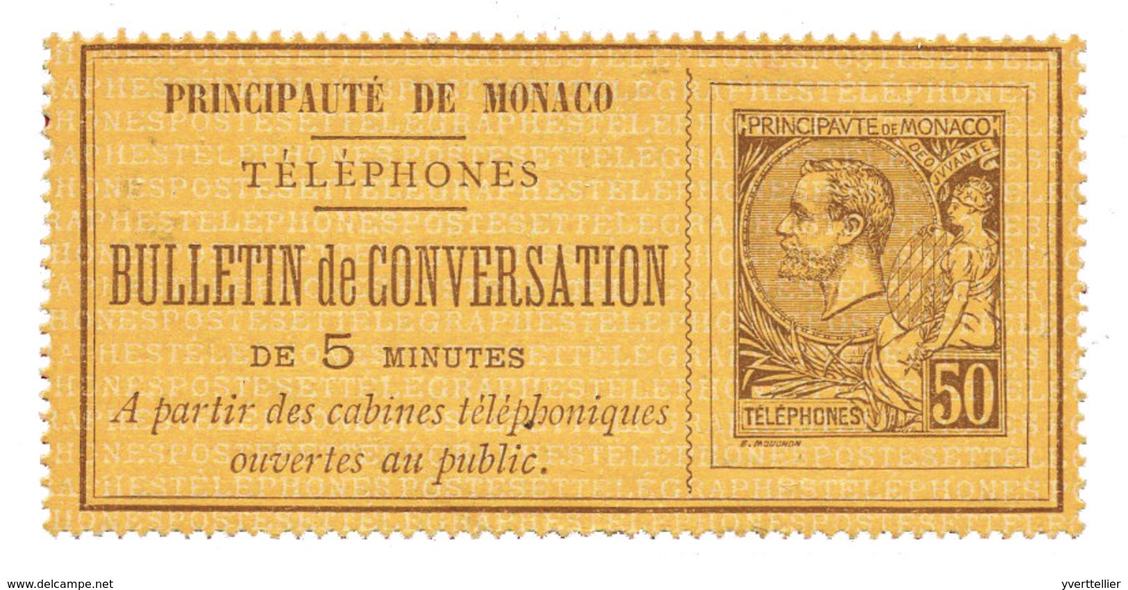 Monaco : Téléphone N°1(*) - Telefono
