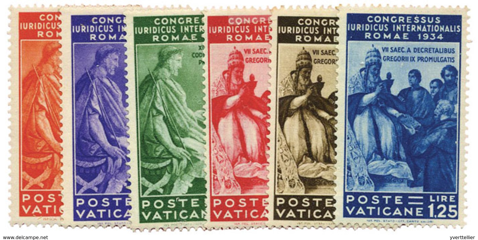 Vatican : N°66/71** - Other & Unclassified