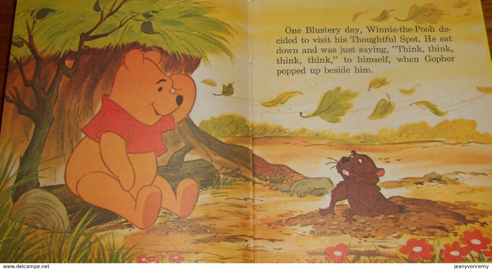 Winnie The Pooh. The Blustery Day. 1956. - Geïllustreerde Boeken