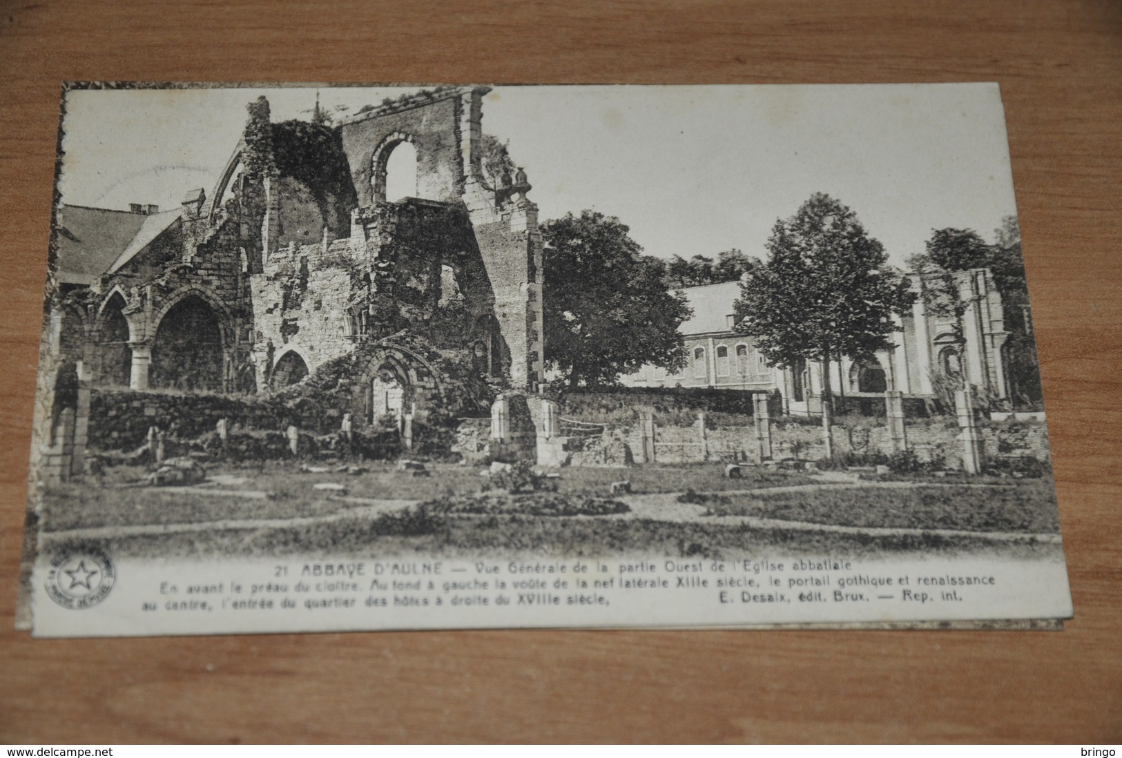 6022- ABBAYE D'AULNE, VUE GENERALE DE LA PARTIE QUEST DE L'EGLISE - Autres & Non Classés