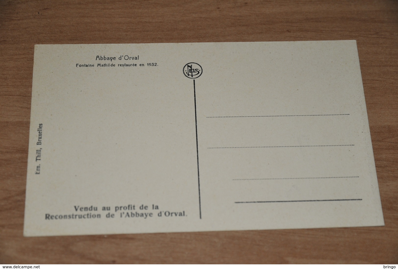 6023- ABBAYE D' ORVAL, FONTAINE MATHILDE RESTAUREE EN 1932 - Autres & Non Classés