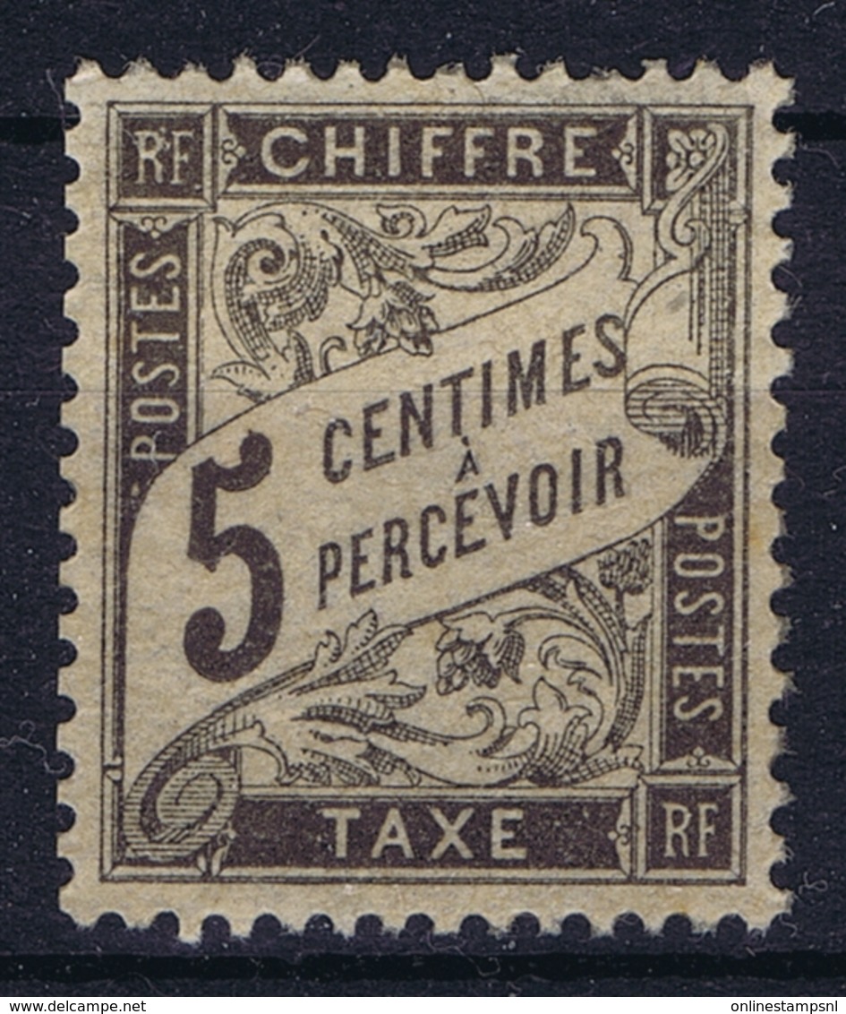 France: Yv 14 MH/* Flz/ Charniere - 1859-1959 Postfris