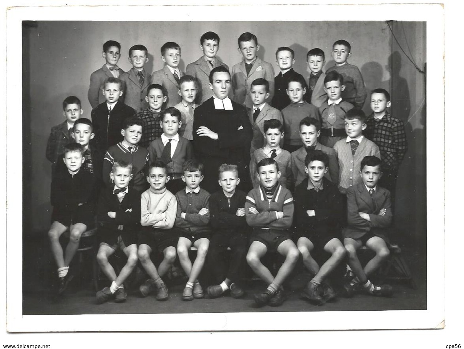 Thème école PHOTO De Classe - Beau Cliché Format CPM (vers 1960) - Vente Directe X - Ecoles