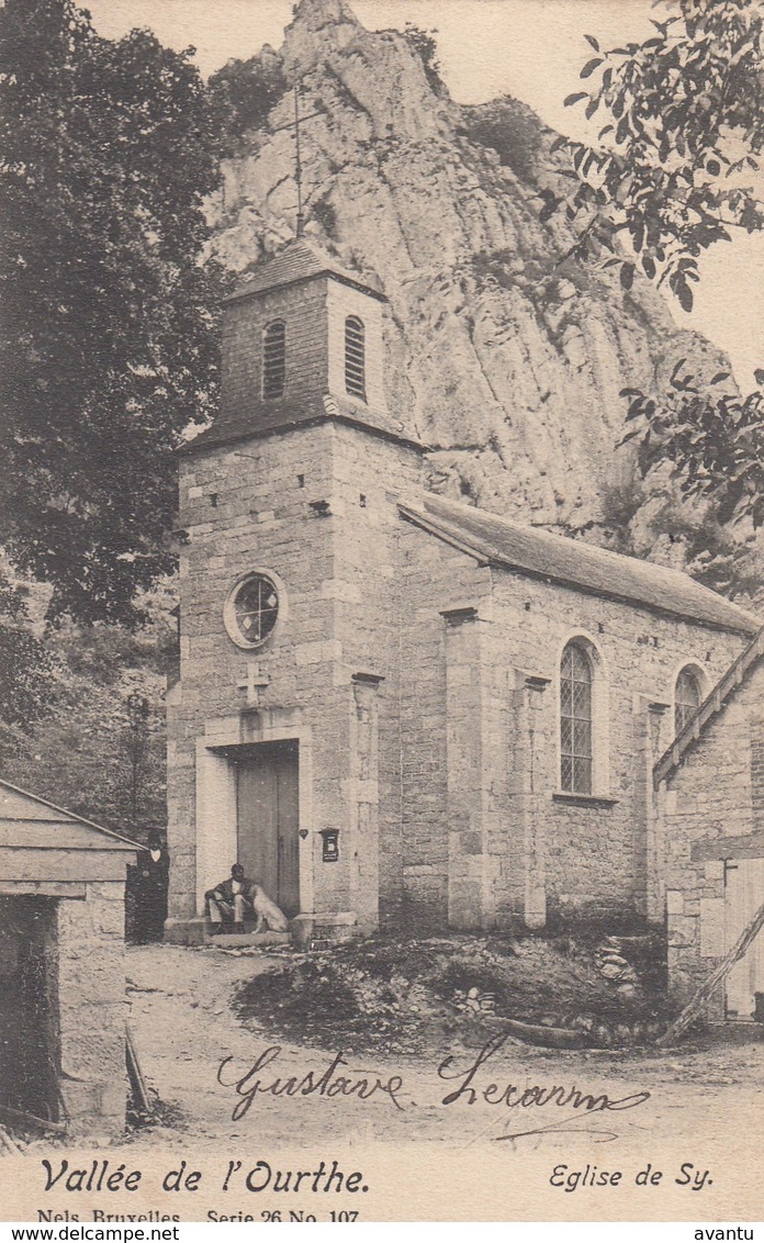 SY / FERRIERES / L EGLISE DE SY  1905  / ANIMATION - Ferrières