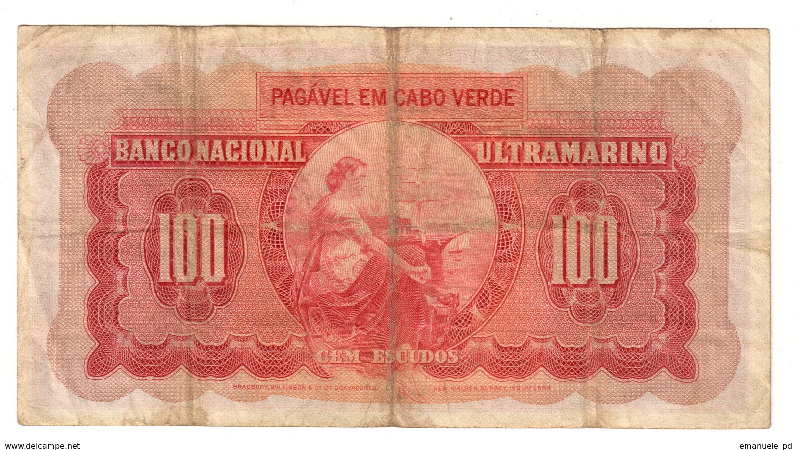 Cape Verde 100 Escudos 1958 - Cap Vert