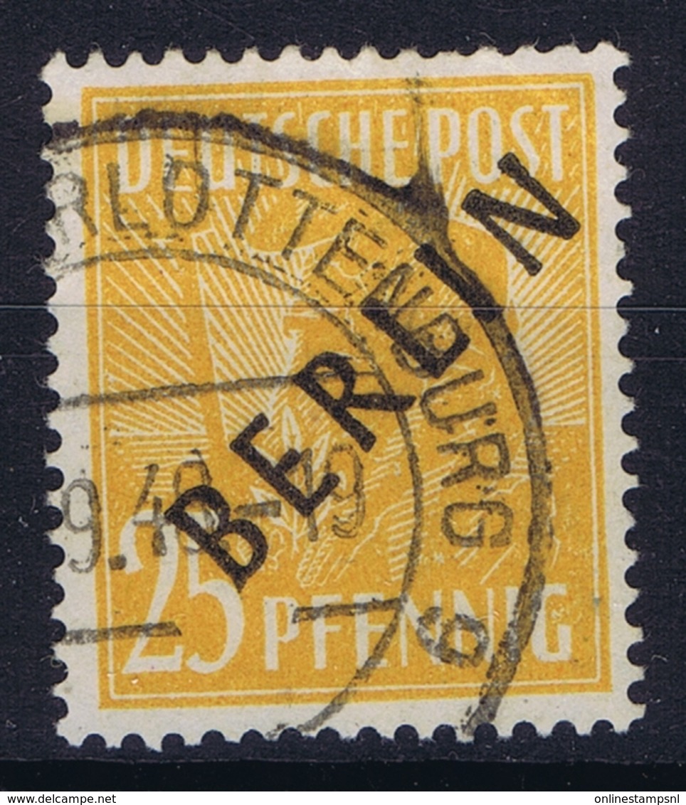 Berlin: Mi 10 Obl./Gestempelt/used 1948 Signiert - Usati