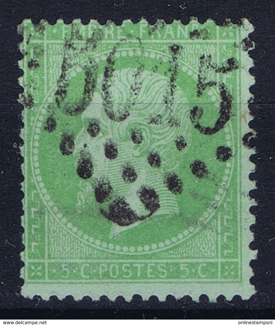 Algerie Yv 35 Used Cancel GC 5015 Bone - Napoléon III.