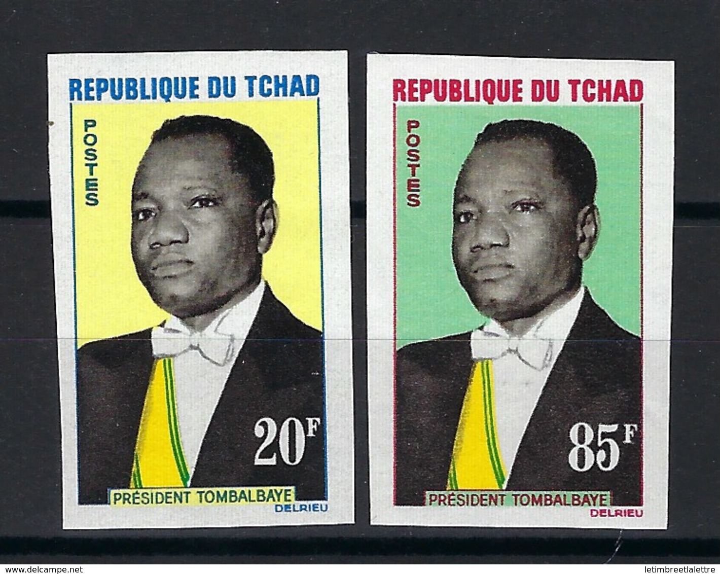 République Du Tchad, Non Dentelé, N° 84 Et 85 ** TB - Chad (1960-...)