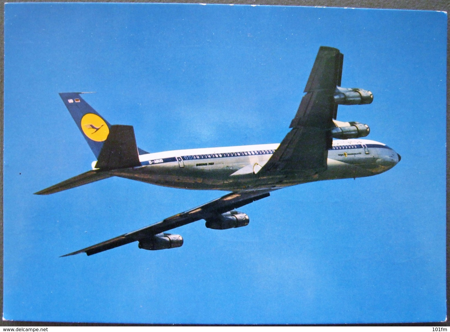 LUFTHANSA - BOEING 707 INTERCONTINENTAL JET - 1946-....: Modern Tijdperk