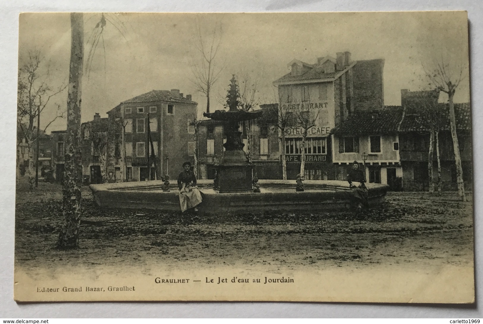 GRAULHET - LE JET D’EAU AU JOURDAIN  VIAGGIATA FP - Castres