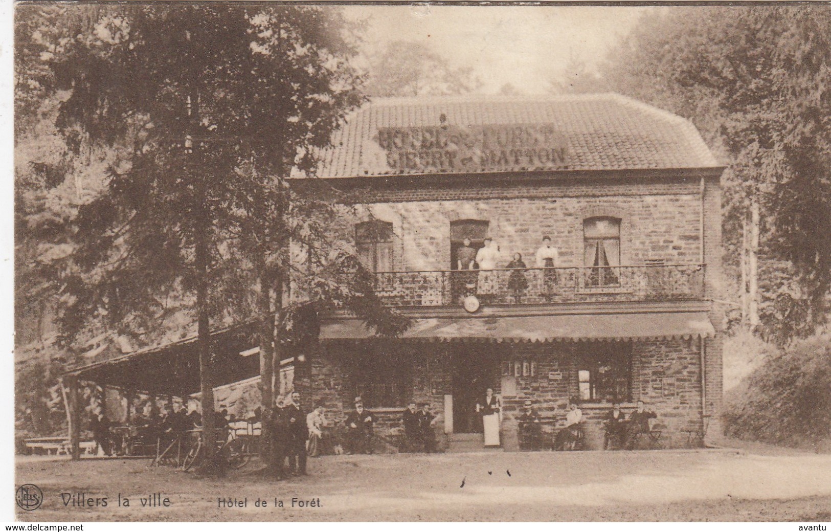 VILLERS LA VILLE / HOTEL DE LA FORET - Villers-la-Ville