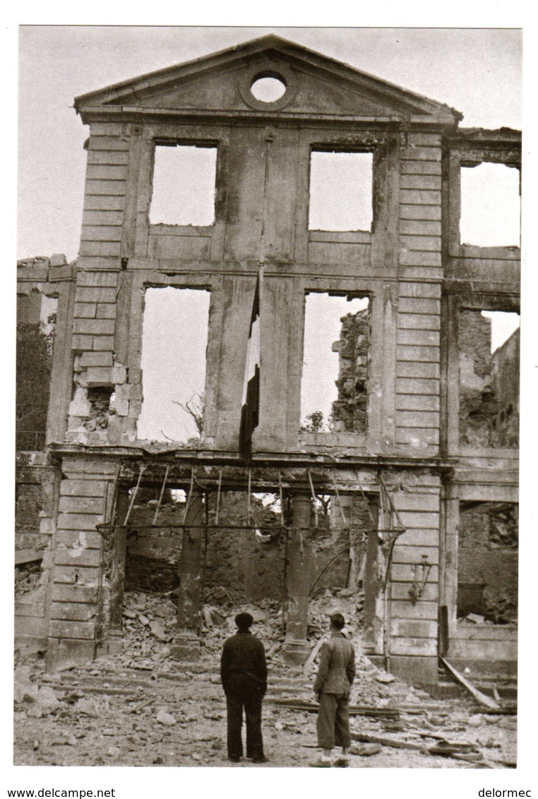 CPSM Brest 29 Finistère Préfecture Maritime Septembre 1944 Après Bombardement Dégâts De Guerre - Brest