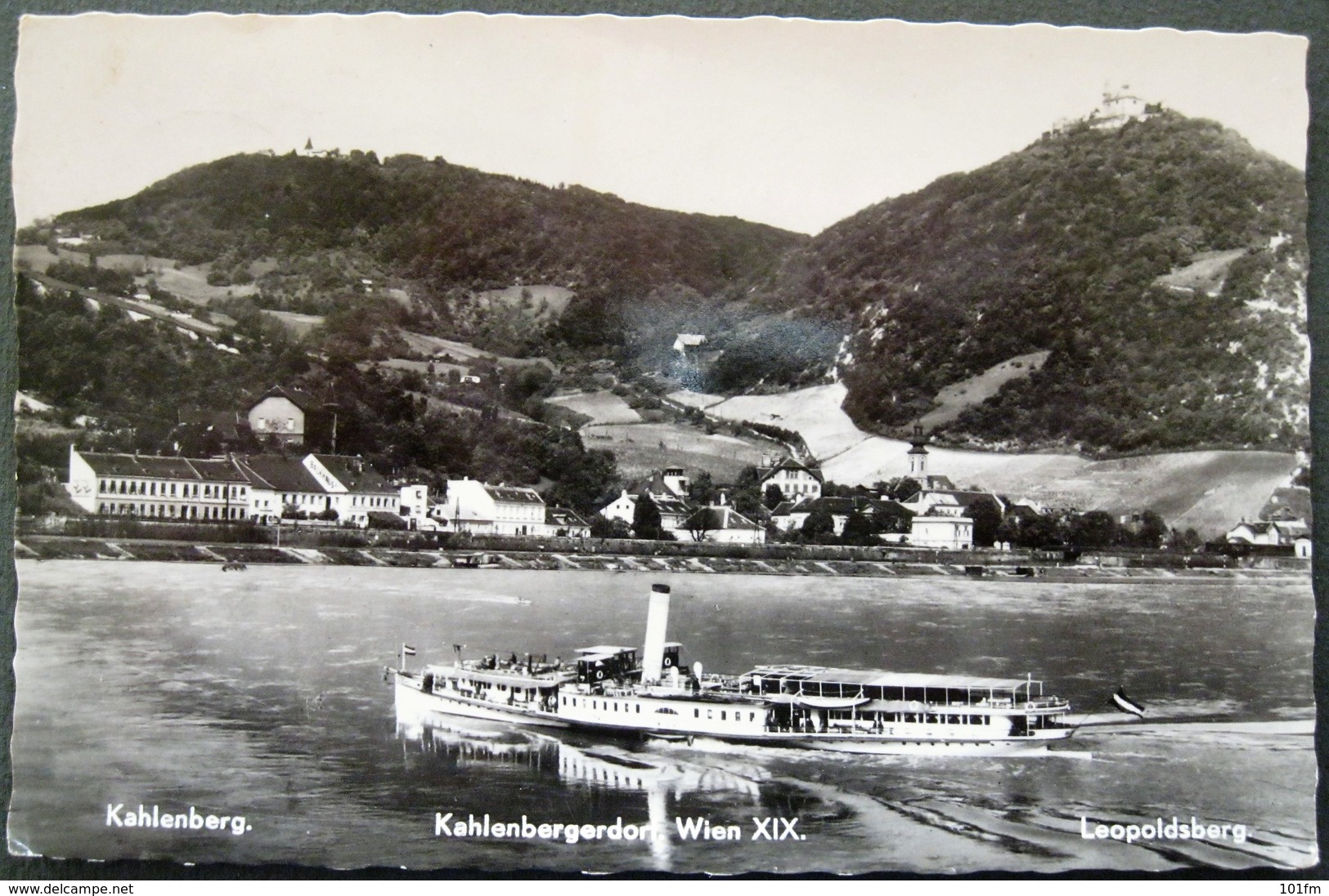 KAHLEMBERG - SS.WIEN RIVER DANUBE - Steamers