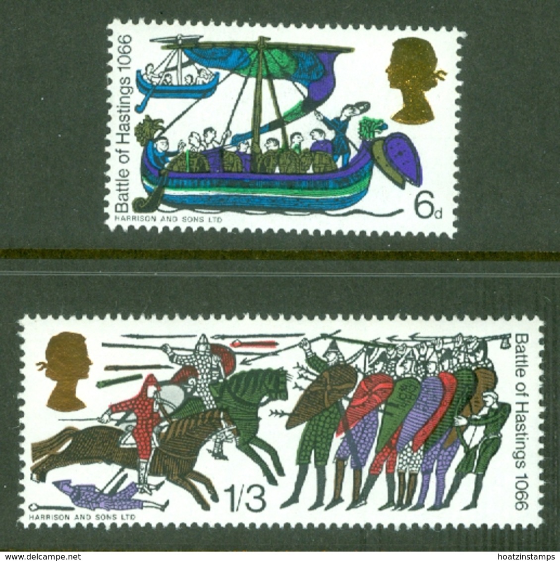 G.B.: 1966   900th Anniv Of Battle Of Hastings     MNH - Unused Stamps