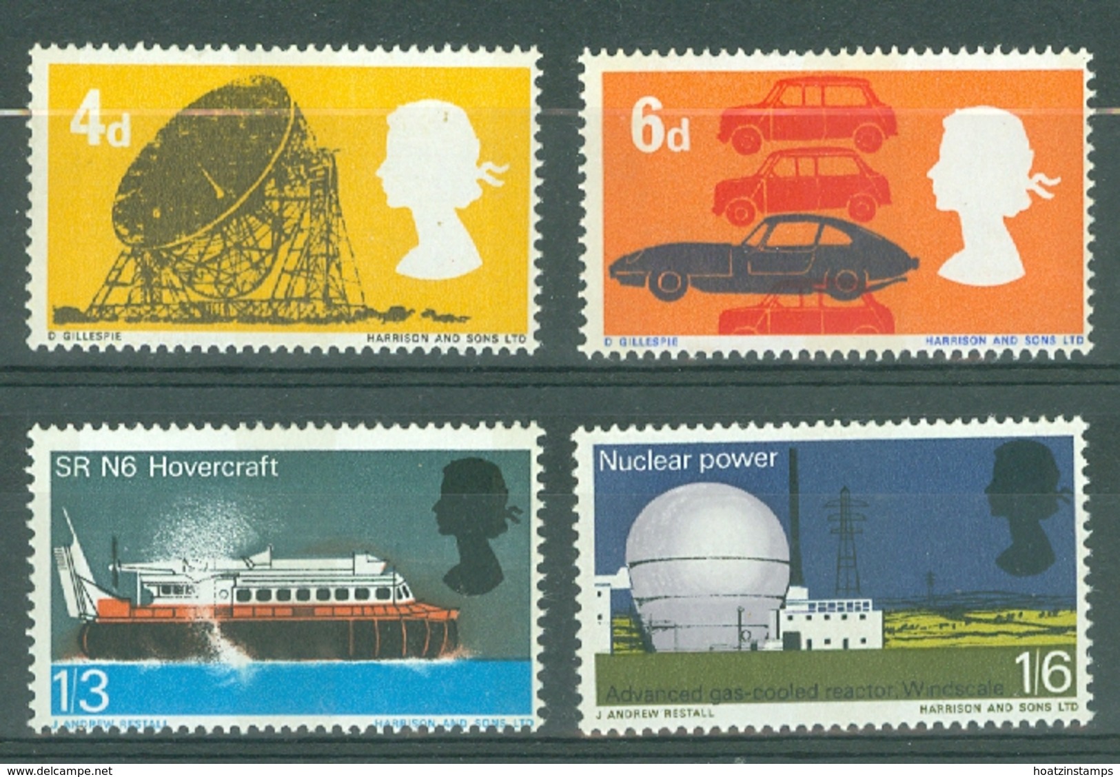 G.B.: 1966   British Technology     MH - Unused Stamps