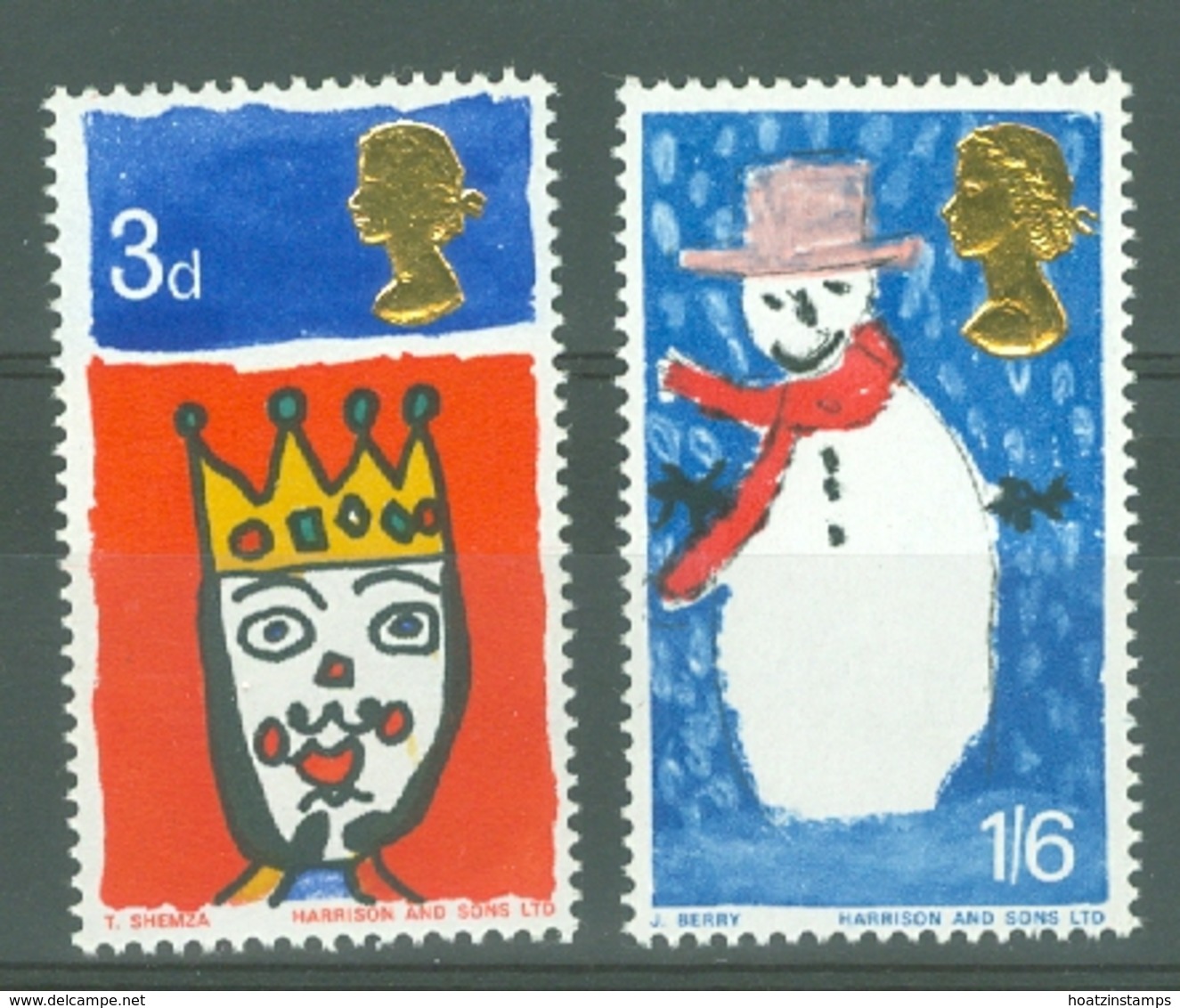 G.B.: 1966   Christmas  MNH - Unused Stamps