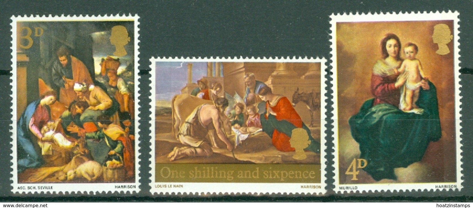 G.B.: 1967   Christmas  MNH - Unused Stamps