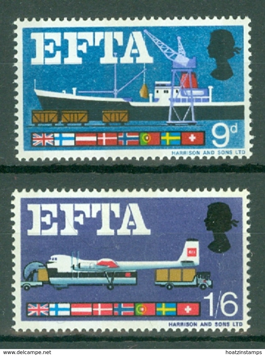 G.B.: 1967   European Free Trade Association     MNH - Unused Stamps