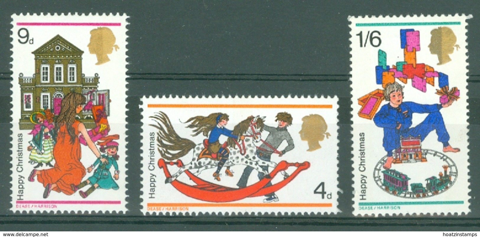 G.B.: 1968   Christmas  MNH - Unused Stamps