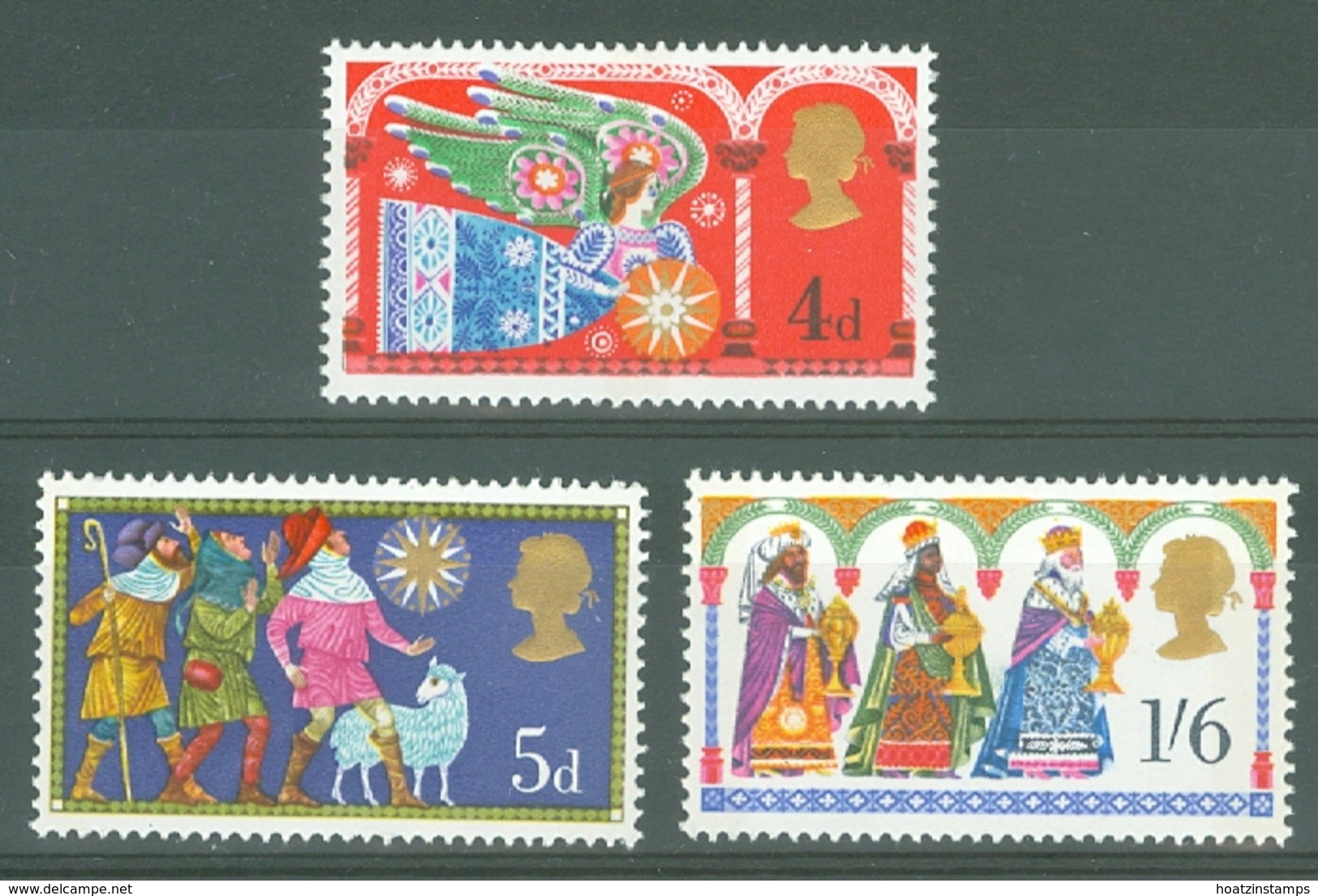 G.B.: 1969   Christmas  MNH - Unused Stamps