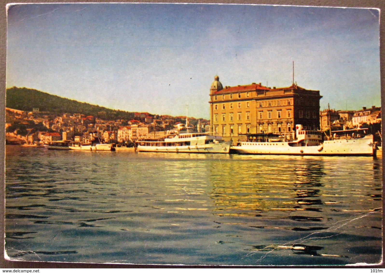 PORT OF SPLIT - PASSENGER LINERS AT DOCK - Piroscafi