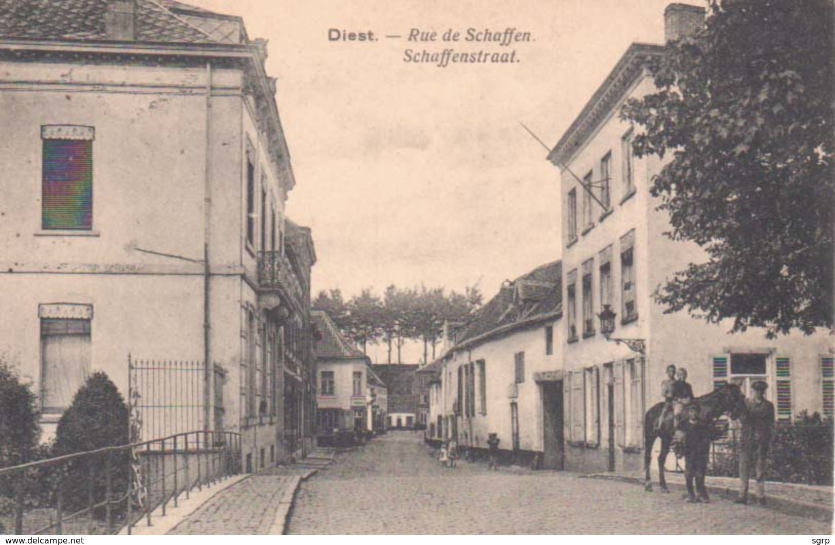 Diest-Schaffenstraat. - Diest