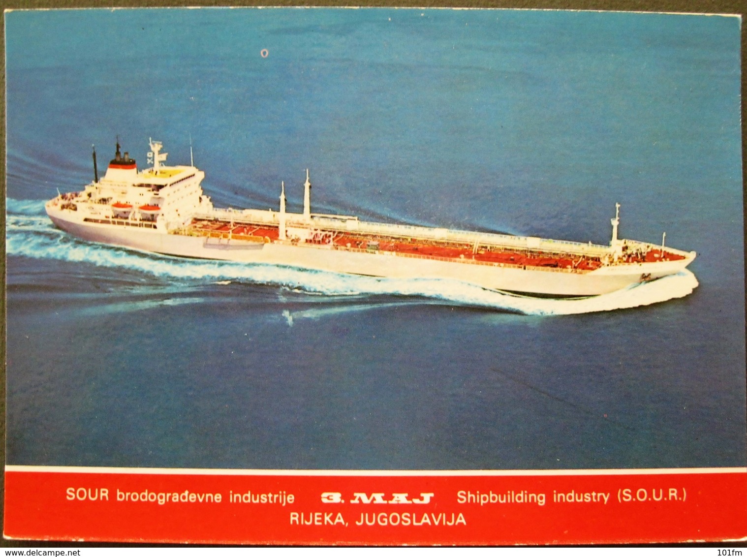 TANKER VIKTORIO CODOVILLA, BUILT IN RIJEKA FOR USSR,RUSSIA 1976 - Petroleros