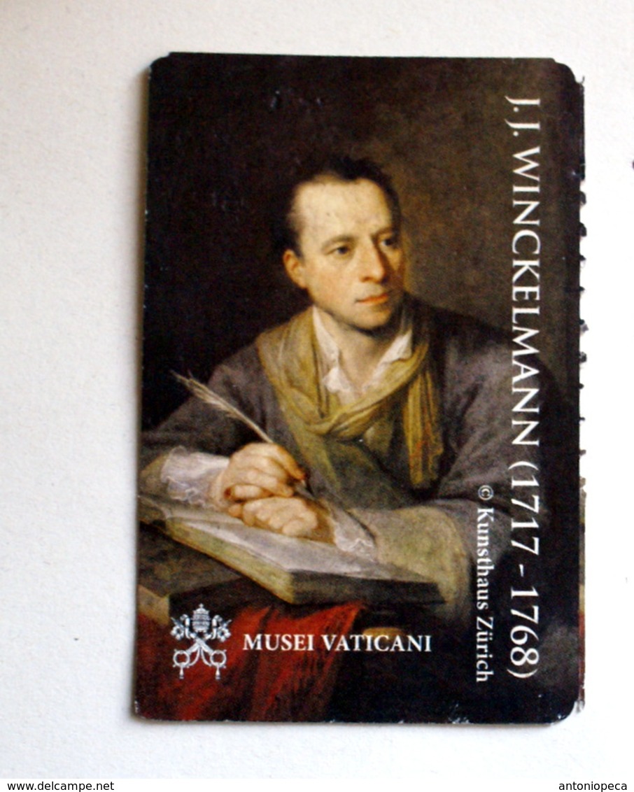 VATICANO 2018, VATICAN MUSEUM NEW ENTRANCE TICKET J.J. WINCKELMANN - Tickets - Vouchers