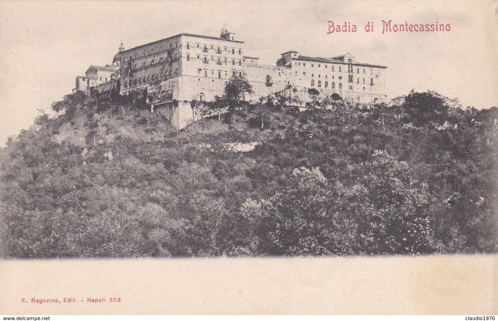 CARTOLINA - POSTCARD - FROSINONE - BADIA DI MONTECASSINO - Frosinone